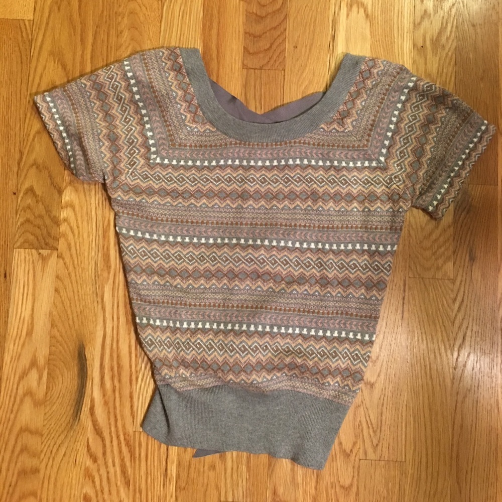 Marc by Marc Jacobs Silk Sweater with Open Back